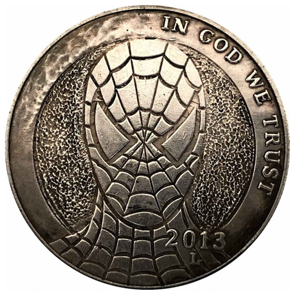 

Hobo Nickel 2013, монета доллара США Моргана, копия модели 93