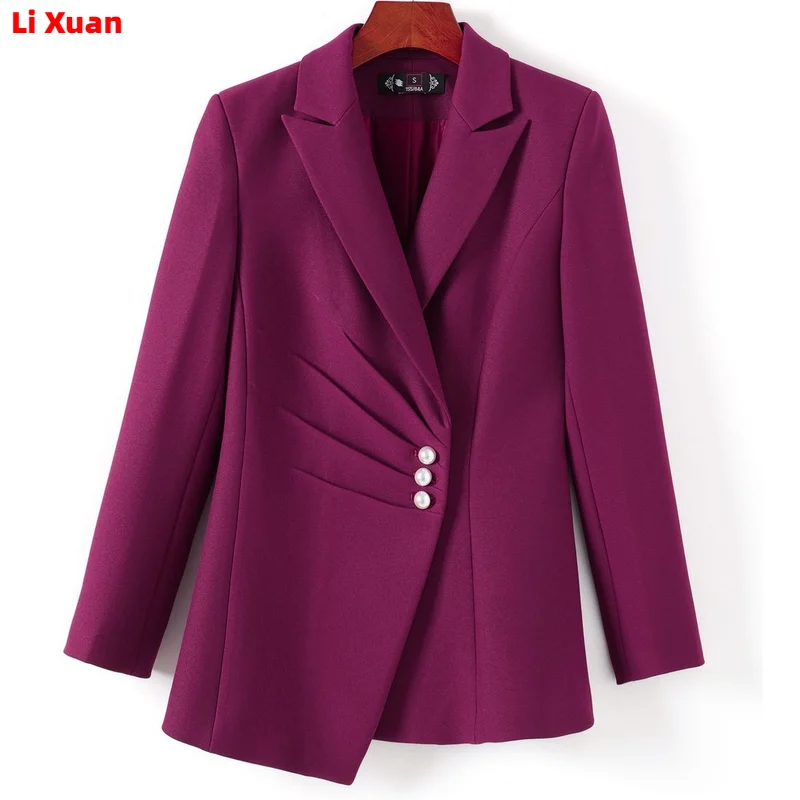 High Quality Autumn Winter Formal Ladies Blazer Women Business Suits with Sets Work Wear Office Uniform 4XL Size Pants Jacket
