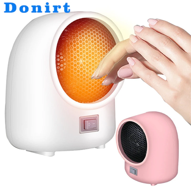 

220V 400W Mini Electric Air Heater Powerful Warm Blower Fast Heater Fan USB Desktop Electric Heater for Home Dormitory Office