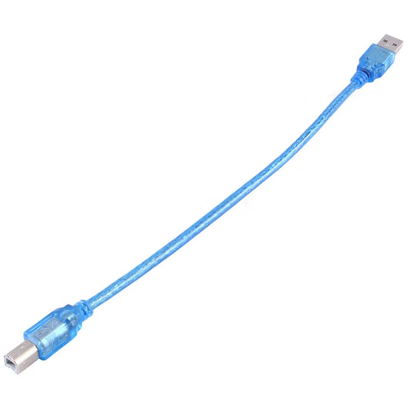 

Short Type A Male To Type B Male USB 2.0 Printer Scanner Cable Extension Parts