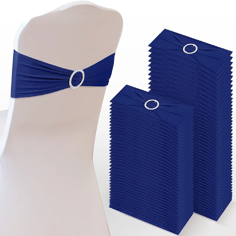 Sashes With Back Cover Buckle Bows For Wedding Decoration Knot Party Event Birthday Banquet Decor Stretch