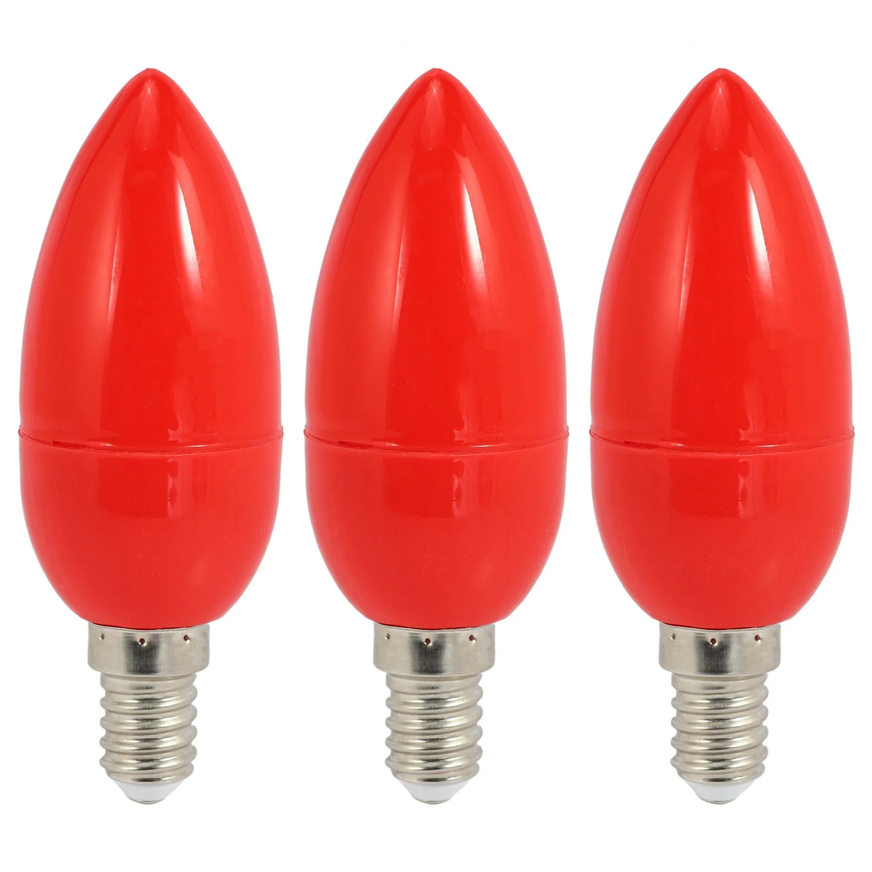 

3X светодиодный Свеча светильник Bulbs лампы Red Fortune Lamp God Lights Энергосберегающие свечи E14