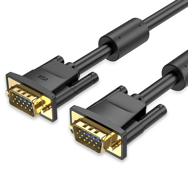 

VGA Cable VGA Male to Male Cable 1080P 1m 1.5m 5m 10m 20m Cabo 15 Pin Cord Wire for Computer Monitor Projector VGA Cable