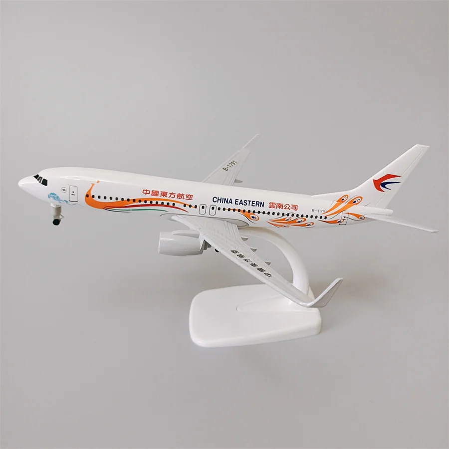 Модель самолета 20 см из металлического сплава China East Airlines, модель самолета Боинг 737 B737, модель самолета YUNNAN Airlines