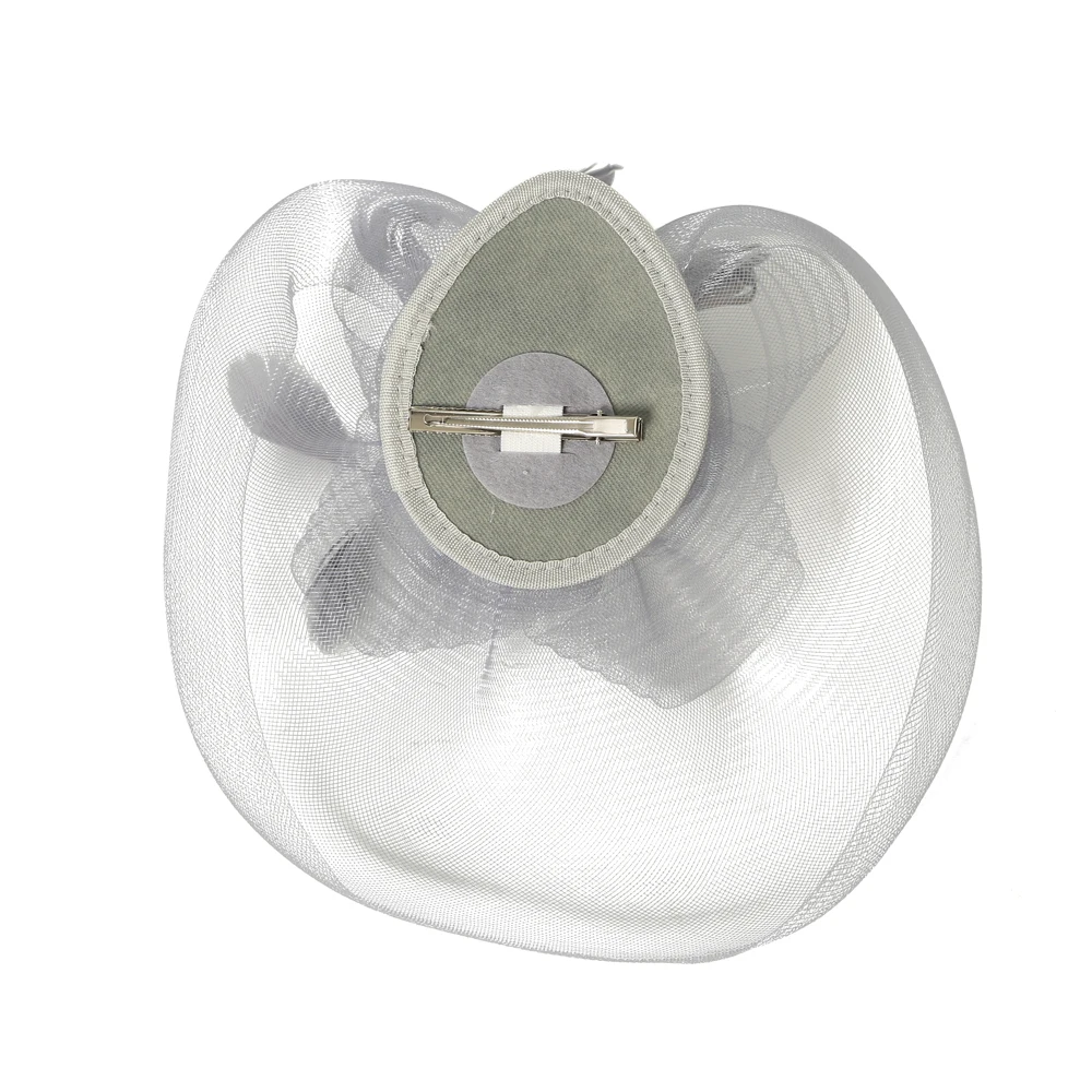 Women's Christmas and New Year Party Top Hat Bridal Wedding Headflower Accessories Hair