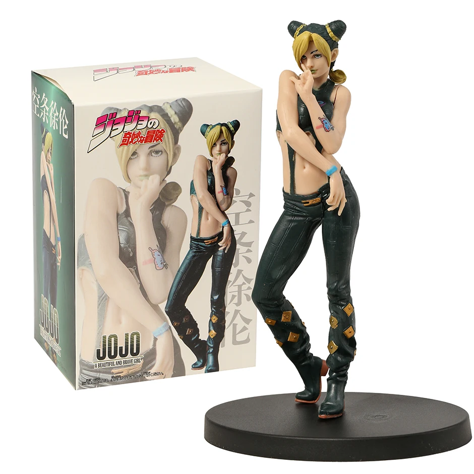 

Model Figurine JoJo's Bizarre Adventure Stone Ocean Jolyne Cujoh PVC Figure Collectible Toy Brinquedos For Gift