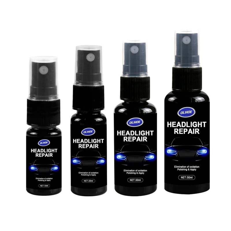 

Car Headlight Polishing Agent Scratch Remover Repair Fluid Headlight Renewal Polish And Maintenance Liquid Kit 10/20/30/50 ML