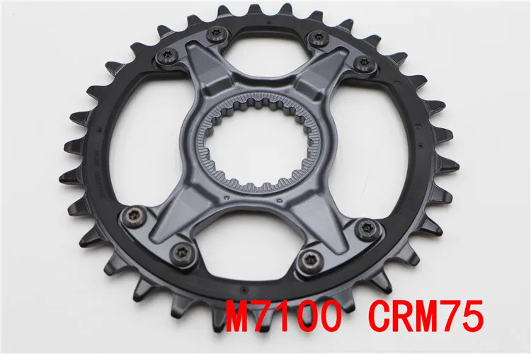 SM-CRM75 chainring SLX M7100 12S велосипедная Шестерня кривошипная система 30T 32T 34T CRM75 цепное