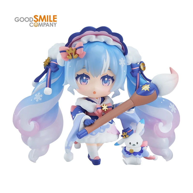 

In Stock Original Action Figure 10cm GSC Good Smile Vocaloid Hatsune Miku Anime Figure Nendoroid Q Version Collect Model Toys