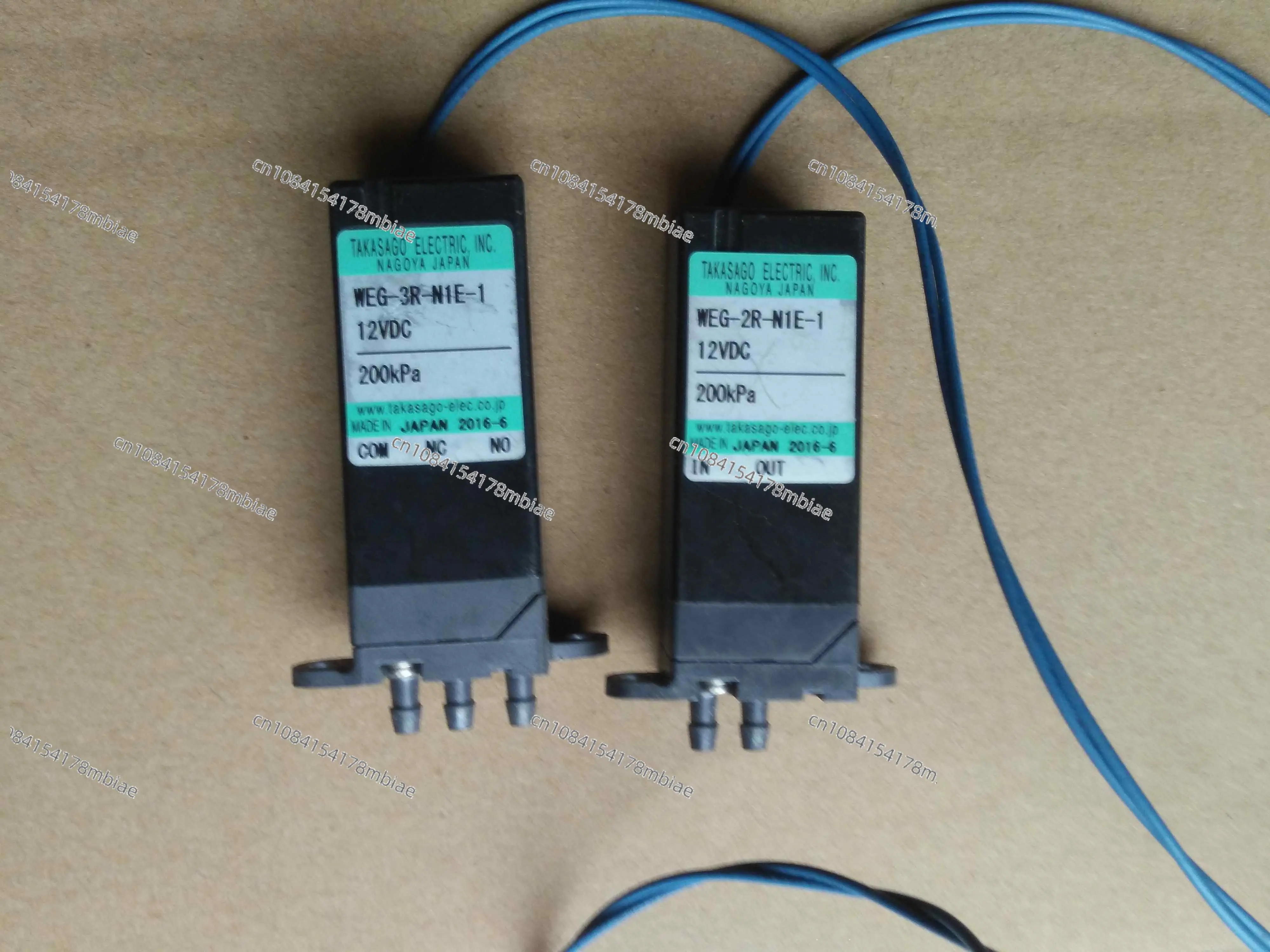 Электромагнитный клапан Takasago двухходовой трехходовой электромагнитный Weg-3r-n1e-1