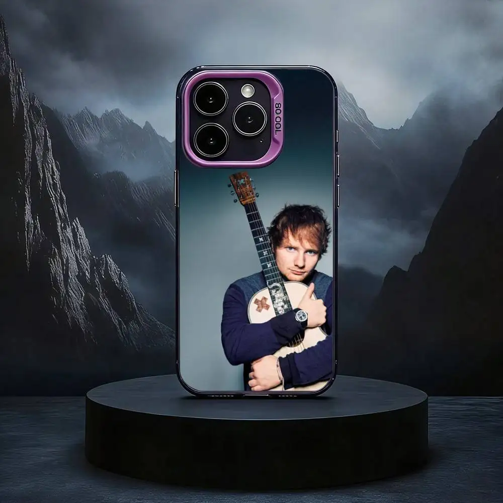 Фото Чехол для телефона Singer E-Ed S-Sheeran для iPhone 17, 16, 15, 14, 13, 12, 11 Plus, Pro Max, черный, серебристый, цвета конфетти №4
