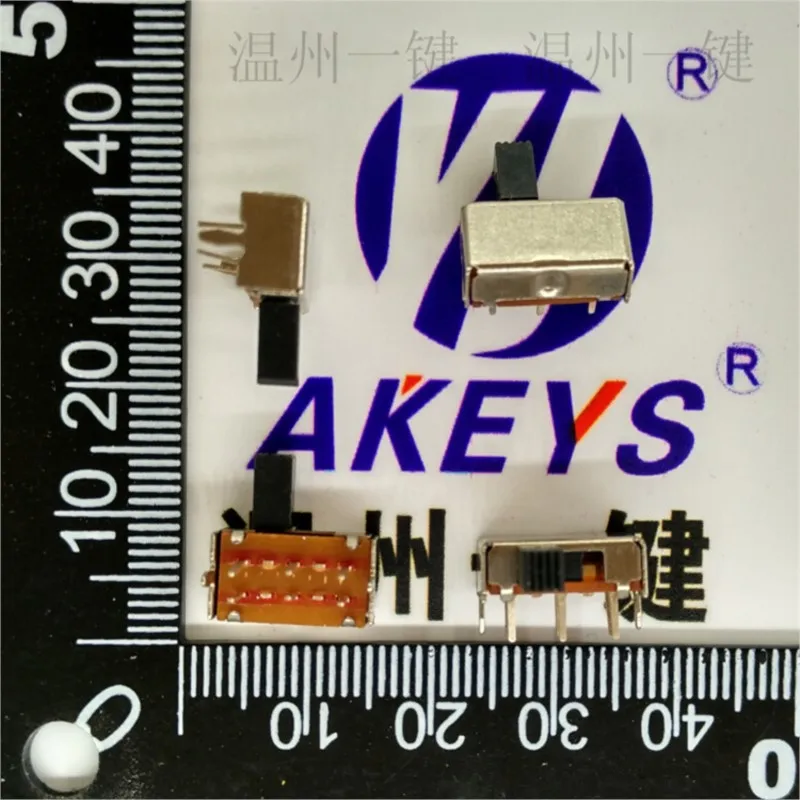 10 шт. SK-22H06 (2P2T) Различные высоты 2-скоростной тумблер 2 фиксированные ножки 6 футов
