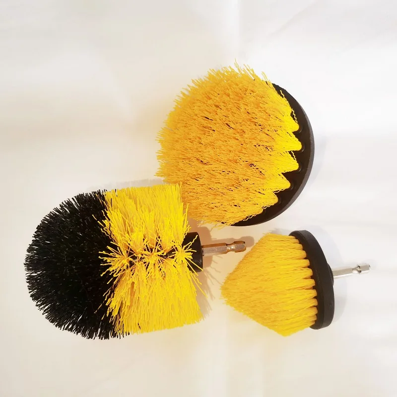 Щетка для электродрели с пересечением границ