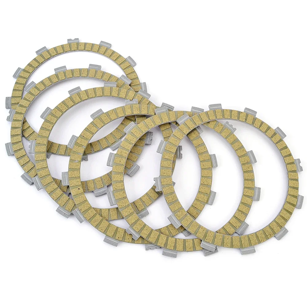 Фрикционные пластины сцепления 22U-16321-00 6 для For Yamaha XVS400 Drag Star 1996-2017 / XV500 535 Virago 500