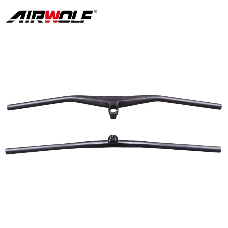 

AIRWOLF 780/800 мм UD черная матовая глянцевая ручка для горного велосипеда из углеродного волокна-2 градуса Встроенная фотография