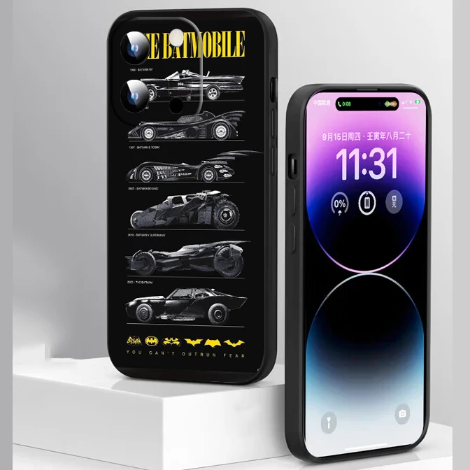 CR81 B-batman Soft Silicone for Samsung Galaxy A53 A73 5G A12 A21s A11 A51 A52 A72 4G Cover