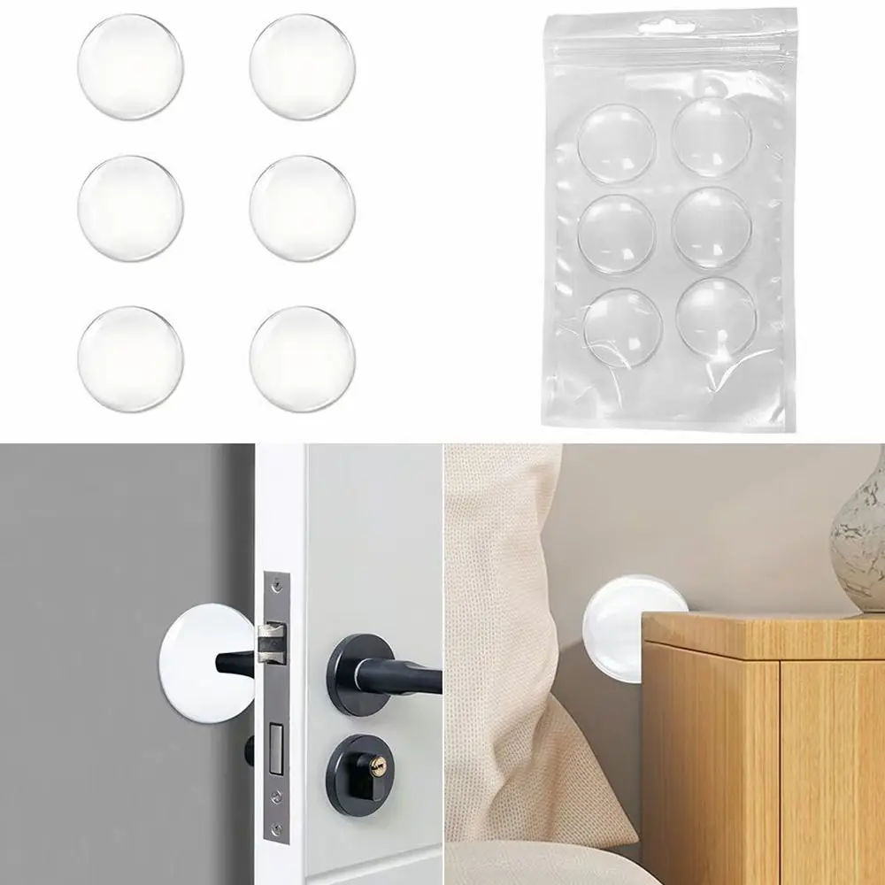 

Without Adhesive Marks Refrigerator Door Handle Muffler Pad Door Stopper Bumper Sticker Anti-Collision Buffer Pad