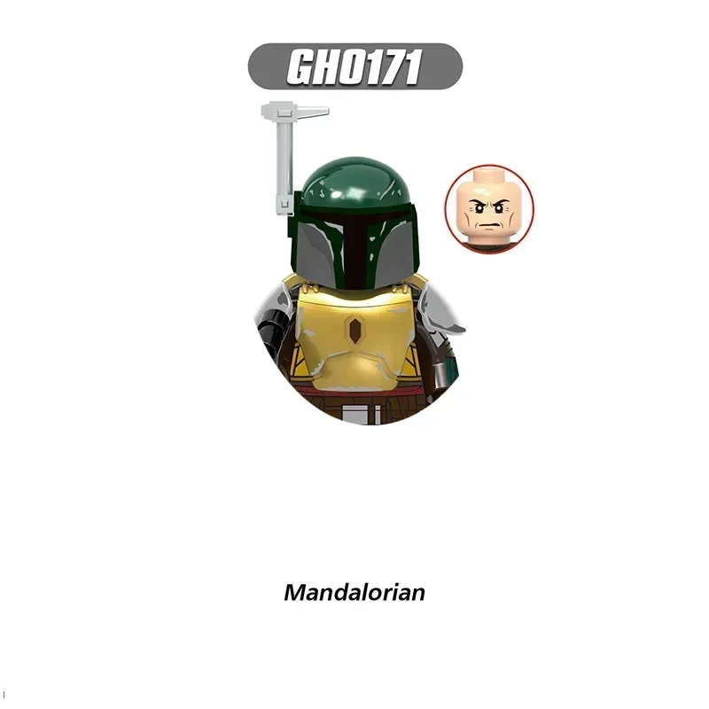 G0122 Star Wars Clone Troopers Imperial Stormtrooper Mini Robot Figure Toy mandalorian Hot Toys mini building block mould king