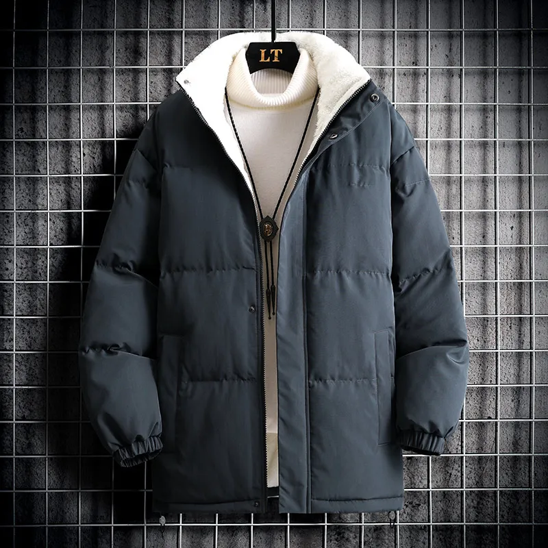 Winter 2022 New loose cotton casual warm coat Multi color wearable fashionable men's down jacket