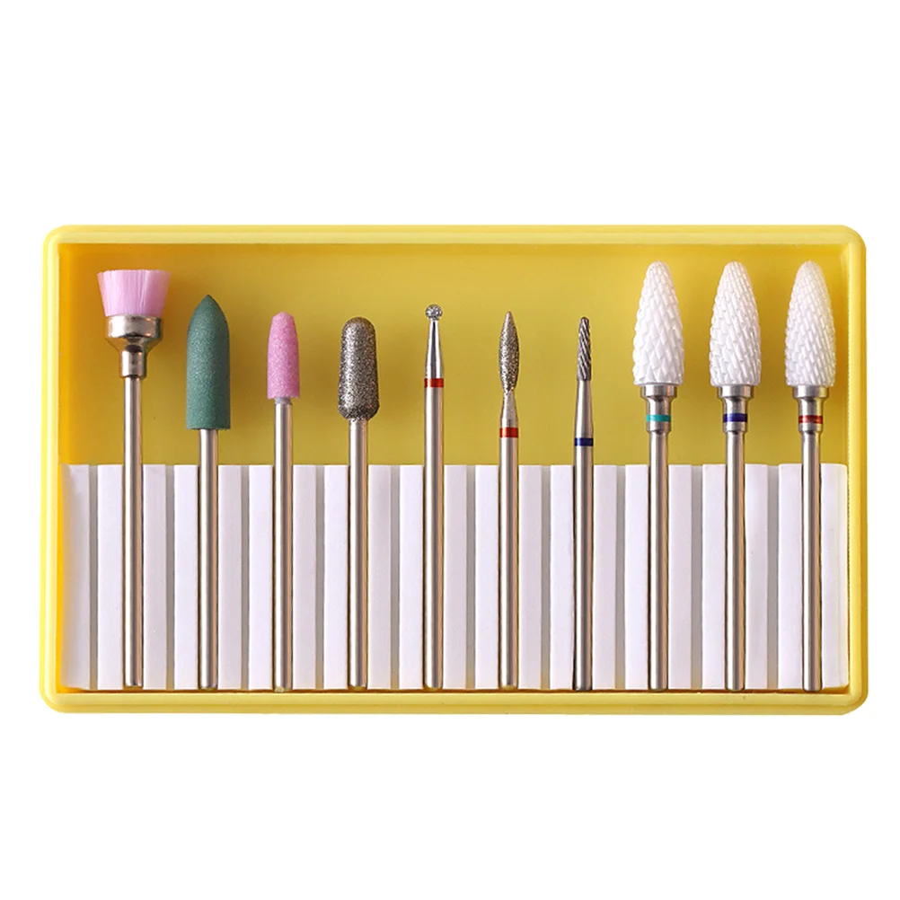 

Nail Drill Bits File Grinder Grooming Prcatical Tungsten Steel Durable Ceramic Professional Manicure Cuticle Drill Grinding