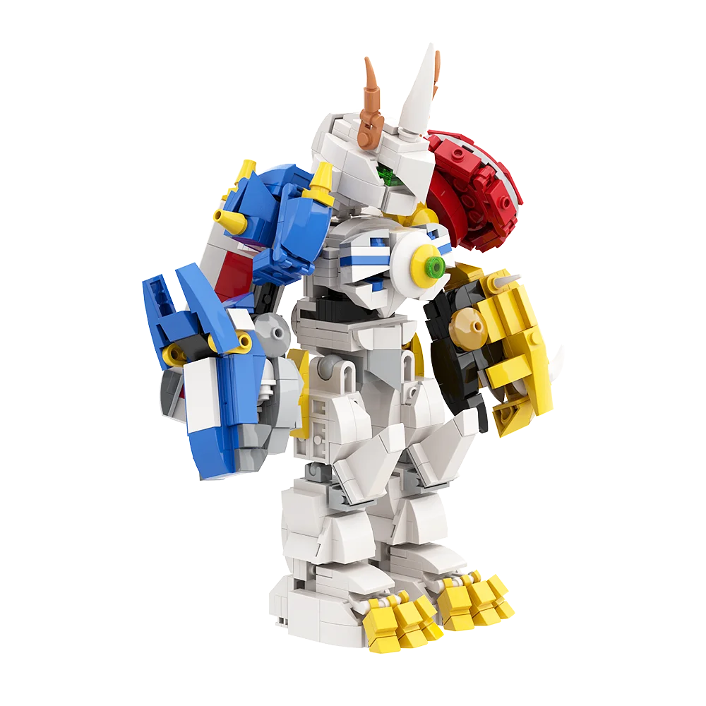 Gobrick MOC Mecha omegamглан альтер-B фикция существа Набор строительных блоков японская