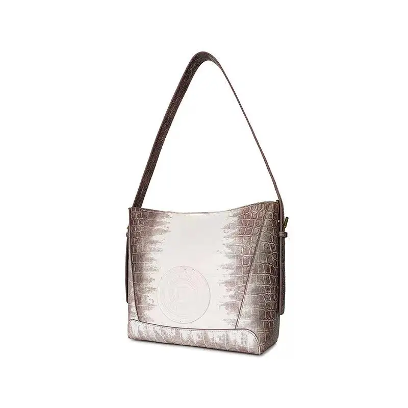 2023 Luxury Crocodile Pattern Handheld One Shoulder Crossbody Bag