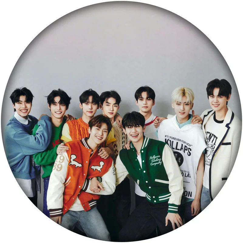 Kpop ZEROBASEONE брелок для фотографий с зеркалом ZHANGHAN SUNG HAN BIN Ricky подвесные аксессуары