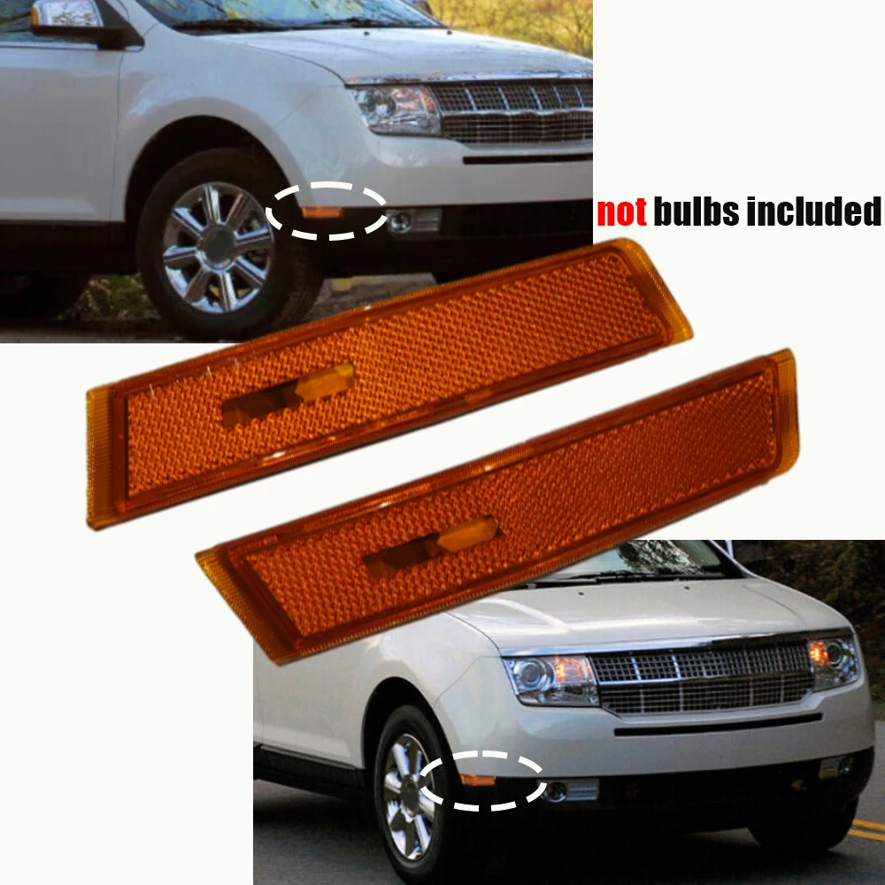 2 шт. передний бампер брызговик боковой абажур (без света) 7A1Z15A201A + 7A1Z15A201B подходит