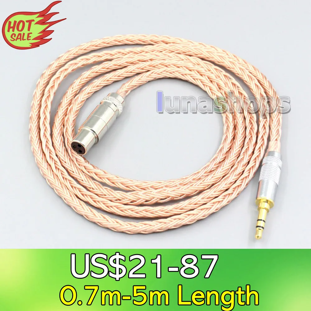 LN006766 2 5 мм 4 XLR Сделано в Китае 16 Core 99% 7N OCC кабель наушников для AKG Q701 K702 K271 K272 K240 K141 K712