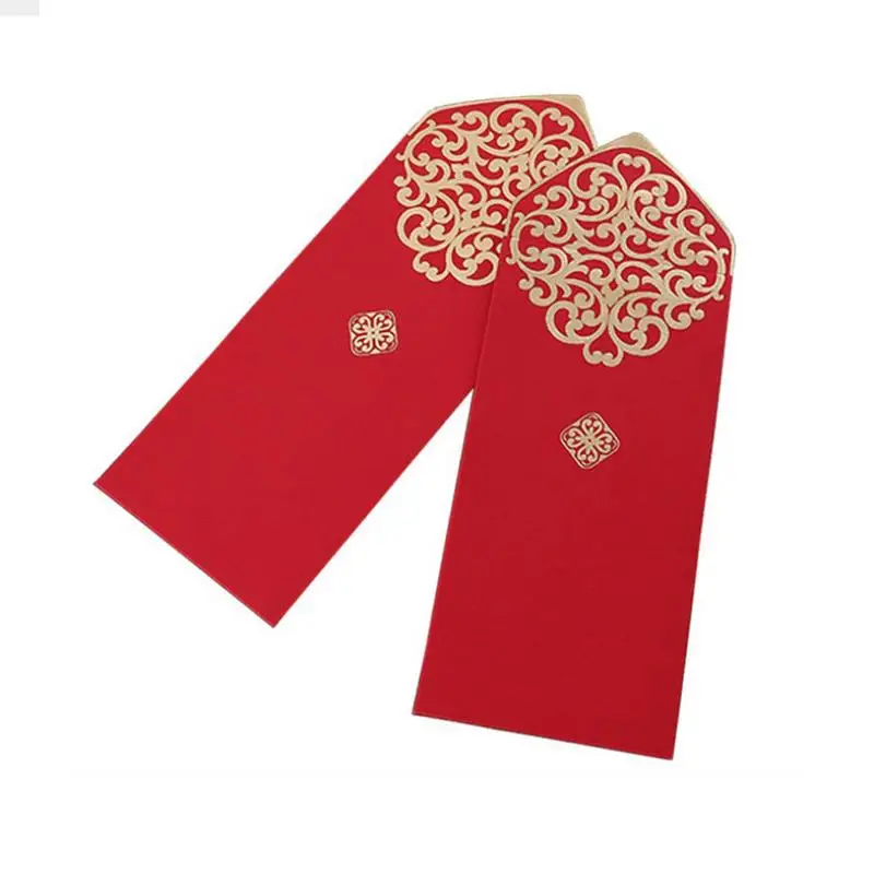 

Стандартный красный конверт 2019, китайский новогодний красный Карманный Подарочный конверт, быстрая доставка, размер 88, 18 см