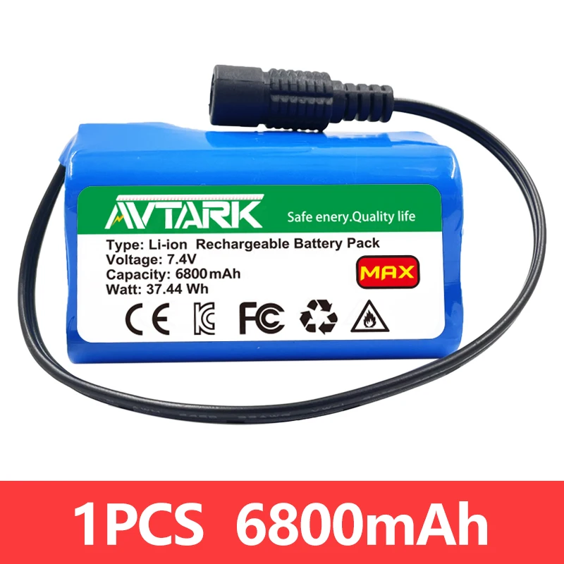 

7,4 V 12800mAh 6800mAh батарея для T188 T888 2011-5 V007 C18 H18 и т. Д. Пульт дистанционного управления