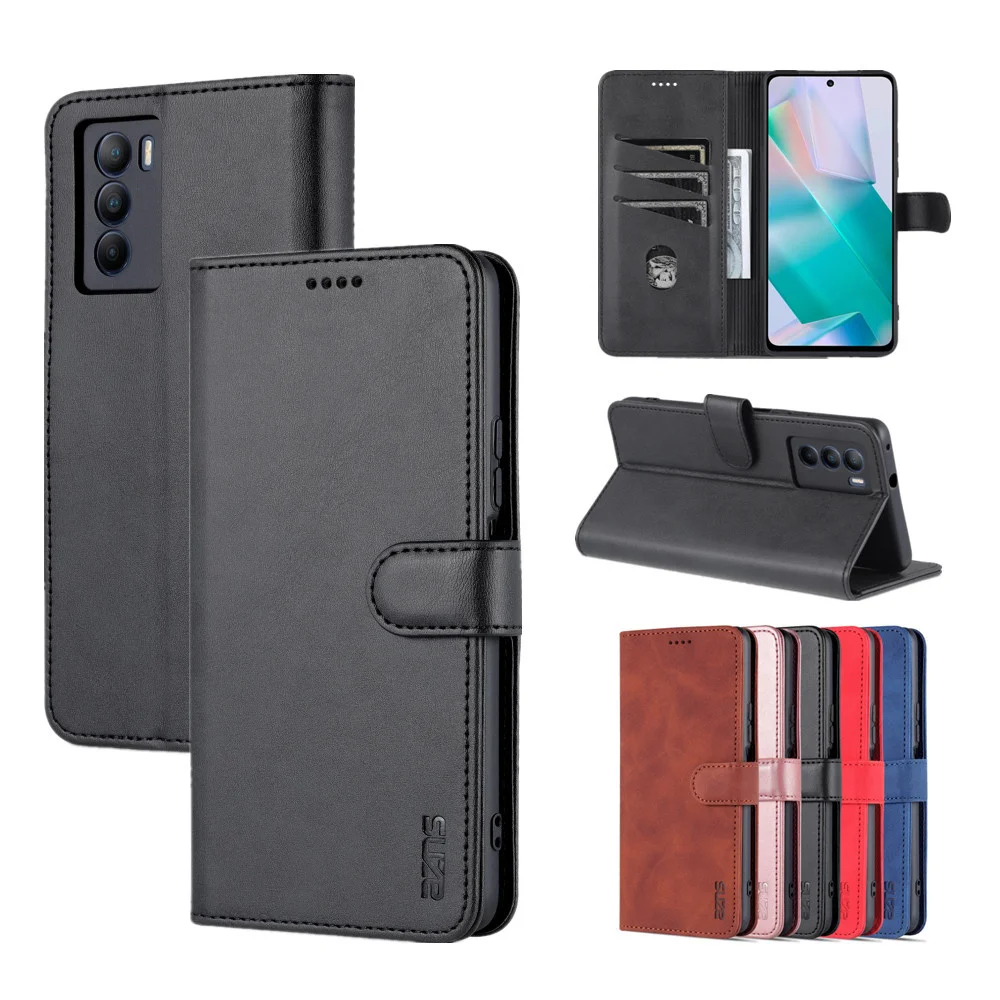 

Wallet Case for Vivo X70 Pro X60 S10e V230e Y72 5G Y53S V21e Y73 Y30 Y20 Y30 iQOO Z3 T1 S9 S7e Y76S Y74S Y15S Y15A Leather Cover