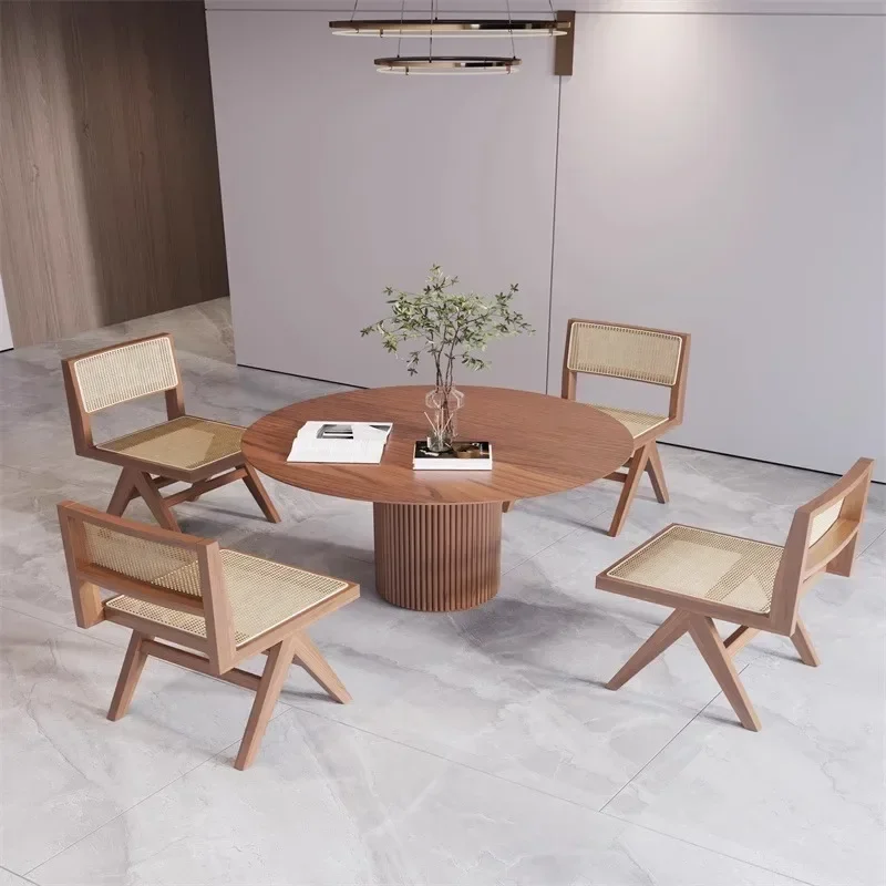 Круглый обеденный стол садовый шифер ресторан журнальные столики стулья для