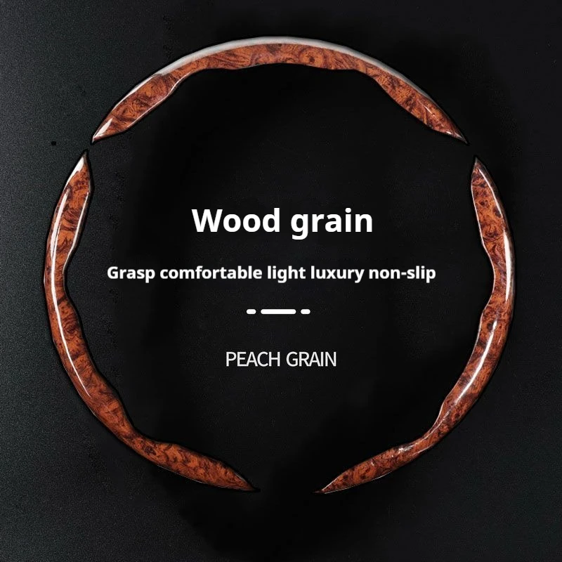 

Универсальный чехол на руль автомобиля из углеродного волокна 38 см, нескользящий чехол для карт, защитный чехол для ручки рулевого колеса автомобиля