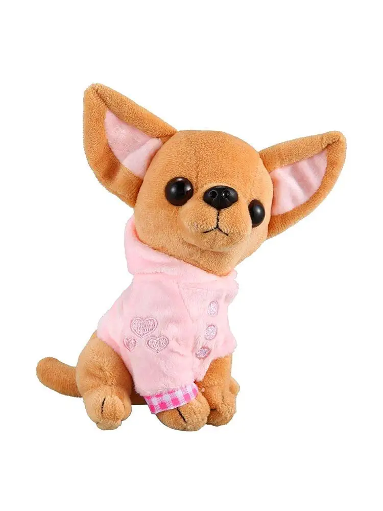 

Plush Chihuahua Dog Toy Stuffed Animal Dog Toy for Holiday Gift
