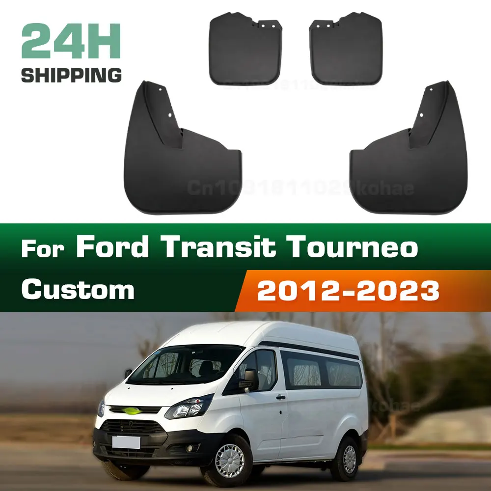 

Для Ford Transit Tourneo Custom 2012-2023 брызговики брызговики передние и задние брызговики крышка автоаксессуары