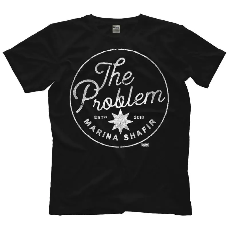 Фото Официальная футболка Marina Shafir The Problem AEW №1