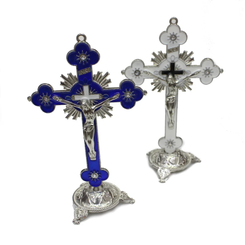 

Plum Blossom Metal Cross Decoration Home Featured Craft Set