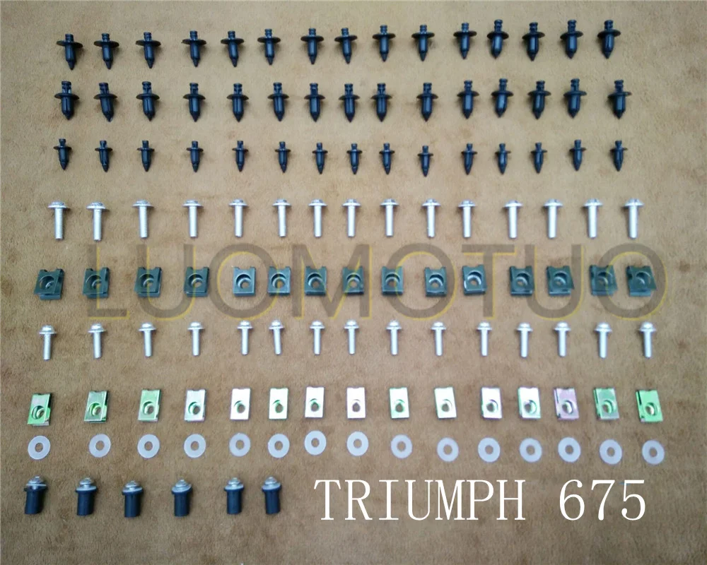 

Fairing Bodywork Kit Bolts Screws For Fit For TRIUMPH 675 STREET TRIPLE R/RX 2009-2016