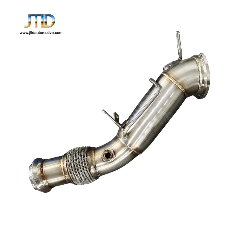 

High Polished 304 Stainless Steel Exhaust Downpipe For BMW G20 330I 330IX 2.0T B48 2019 With OPF