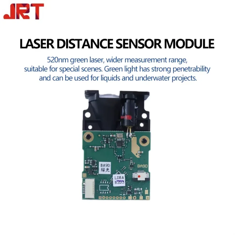 BA9D 40 м Arduino 520 нм класс 3 зеленый USB лазерный датчик расстояния модуль с Rs232