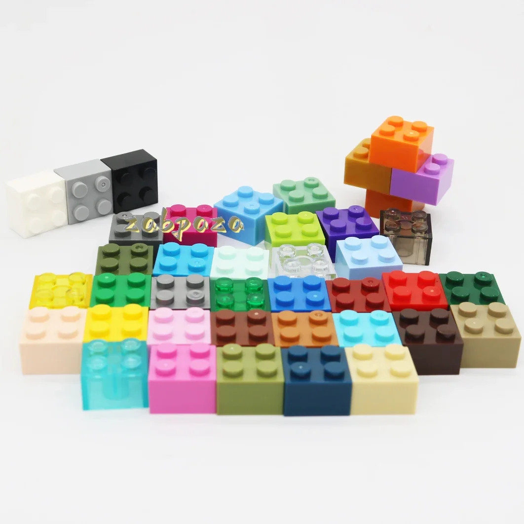 Конструктор MOC 50 шт. 3003 дюйма 2x2 высокотехнологичный дом замок кирпичи