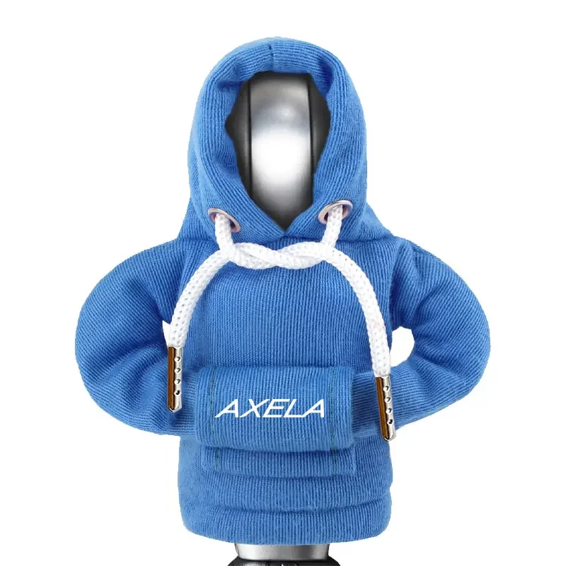 

Толстовка с капюшоном для автомобиля, модная толстовка, автомобильная ручка переключения передач, декоративный чехол для Mazda Axela, аксессуары для стайлинга