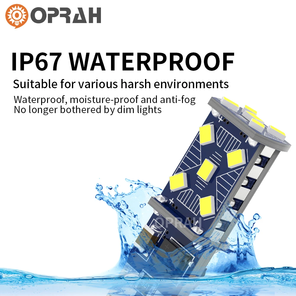 10 шт. Автомобильная светодиодный ная лампа T10 W5W 194 сигнасветильник Canbus 12 в 6000K