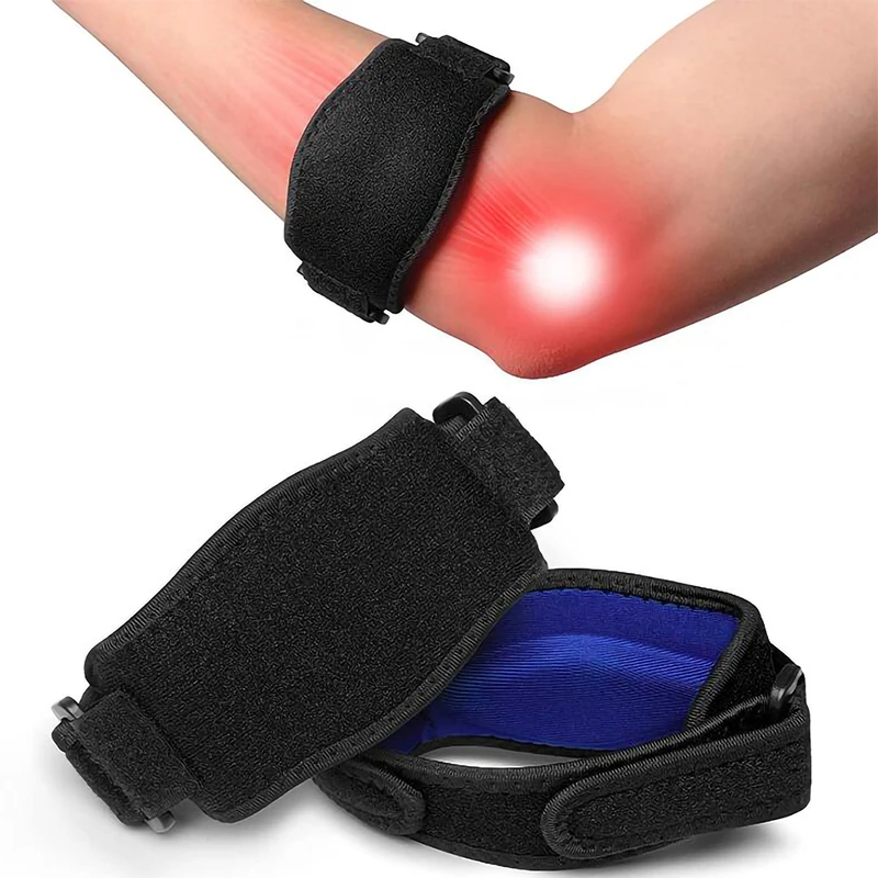 Adjustable Elbow Brace for Tendonitis and Tennis Elbow Sports Elbow Protector Pain Relief Elbow Strap with Compression Pad