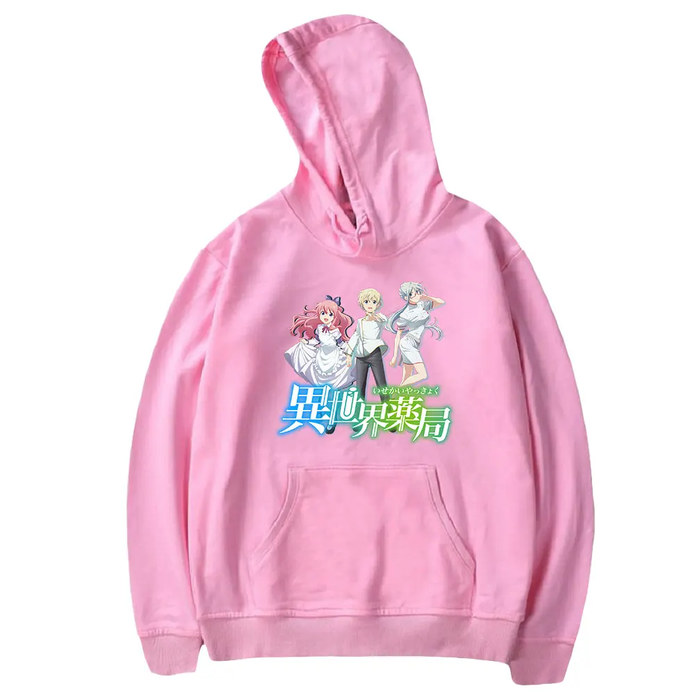

Parallel World Pharmacy Hoodies Sweatshirts Fashion 2022 New arrival Anime Printing Pullovers Streetwear Harajuku Casual