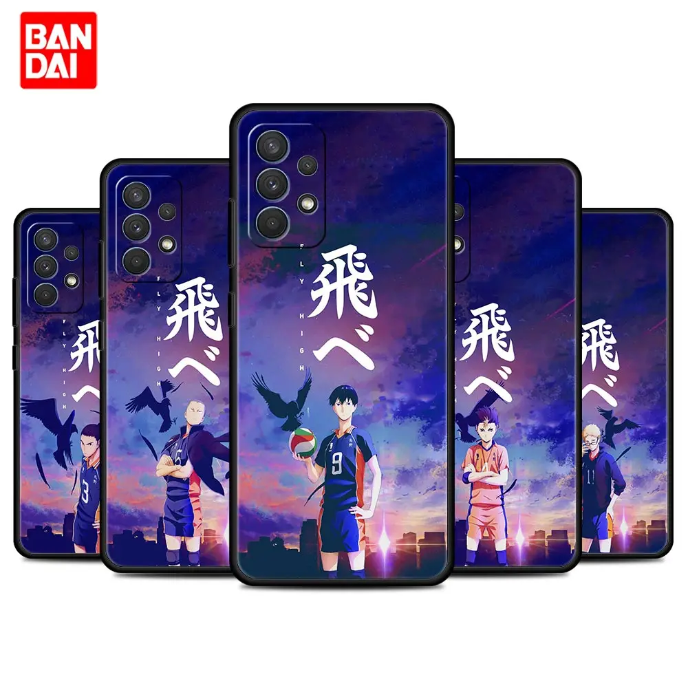

Japan Anime Oya Haikyuu Love Volleyball Case for Samsung Galaxy A12 A52 S20 FE A51 A32 A21s S21 A50 A71 Tpu A31 Plus Ultra Cover