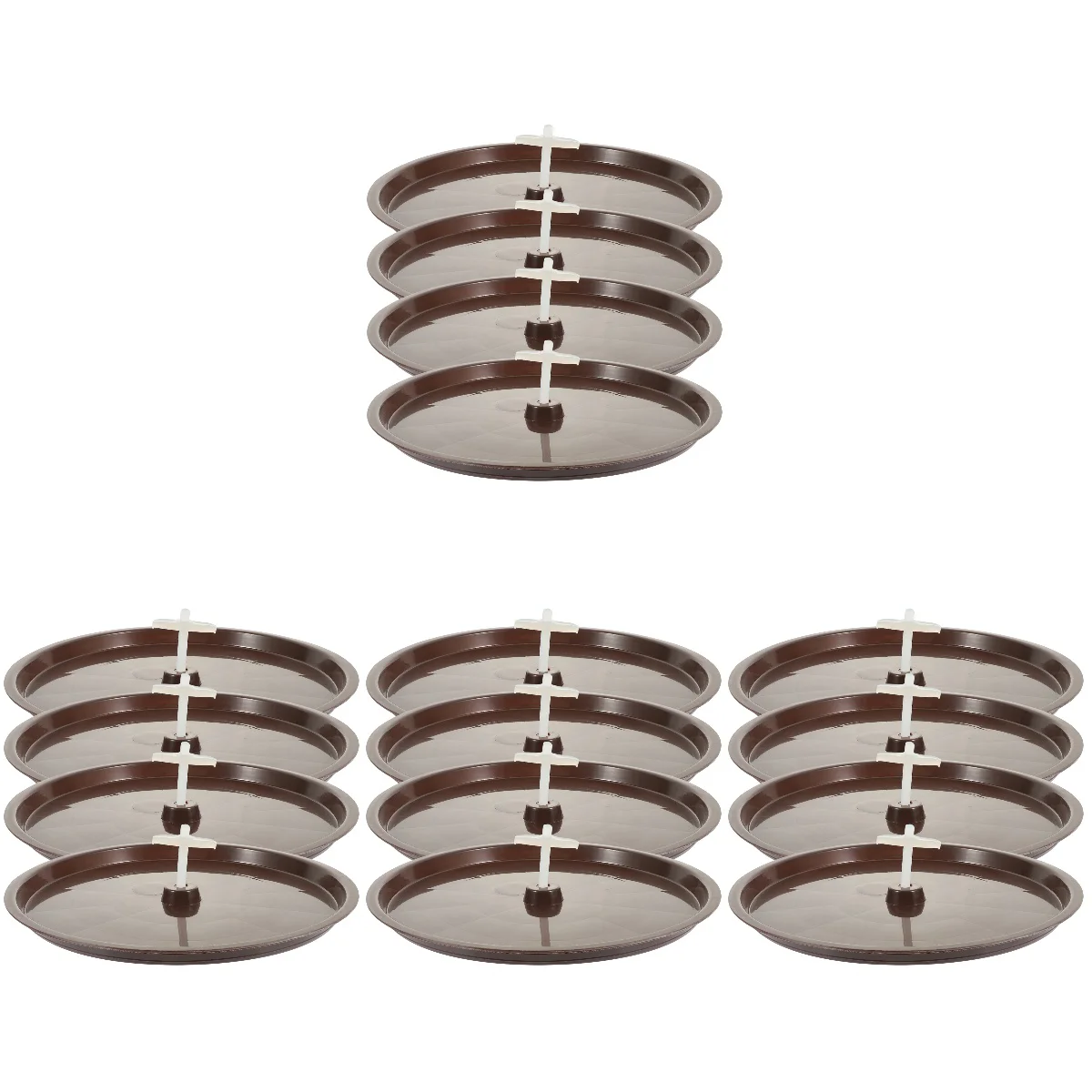 

16 Pcs Bird Toilet Pan Parrot Potty Tray Bird Poop Tray Poop Holder for Cage