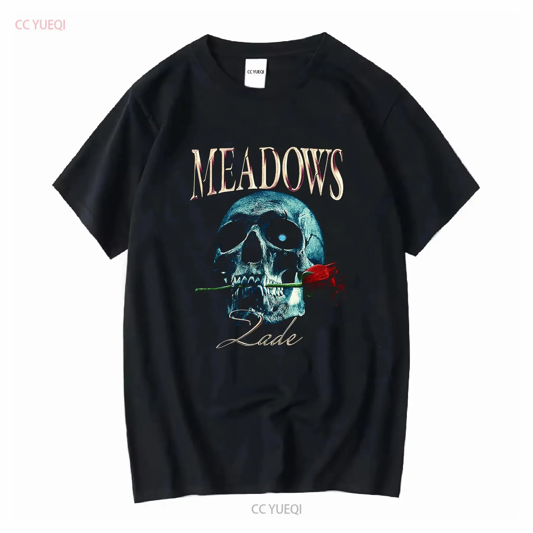 Фото Футболка Zade Meadows Haunting Adeline Merch Bookish Hunting Booktok Dark Romance Официально лицензированная винтажная стираная мягкая футболка №1