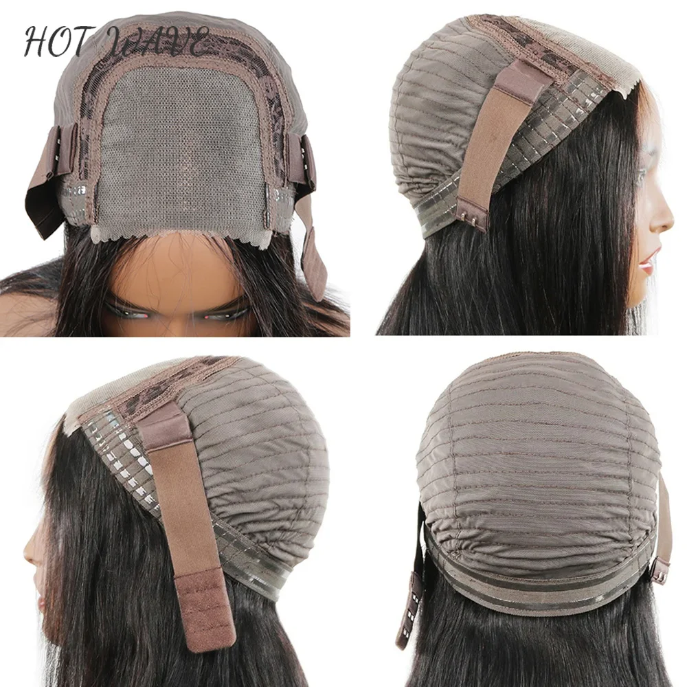 Парик из натуральных волос 180% плотности с короткими волосами